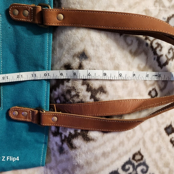 Eight day bag, jean fabric - Picture 3 of 9